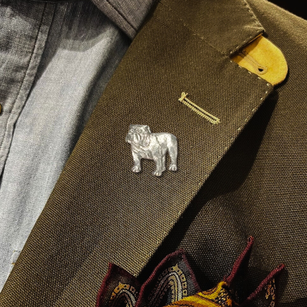 Pewter Hat and Jacket Pin