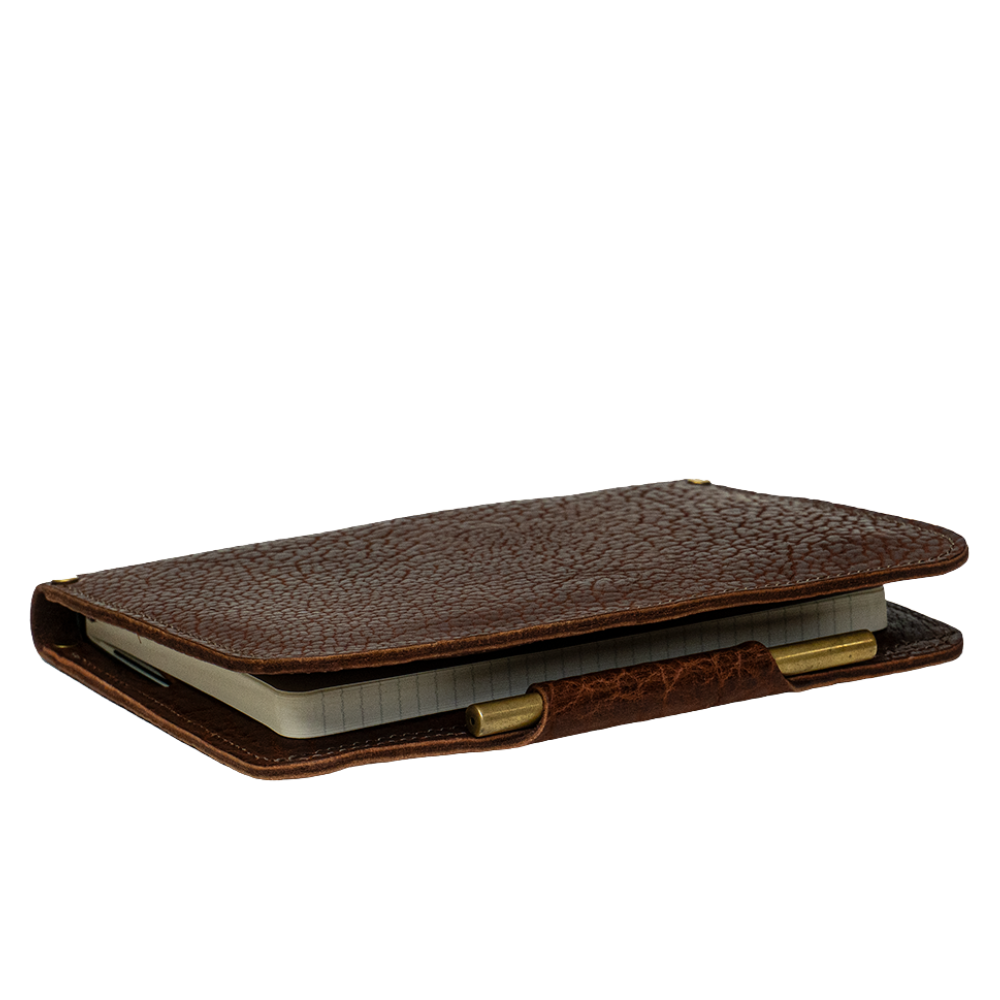 Cognac Bison Executive Notebook