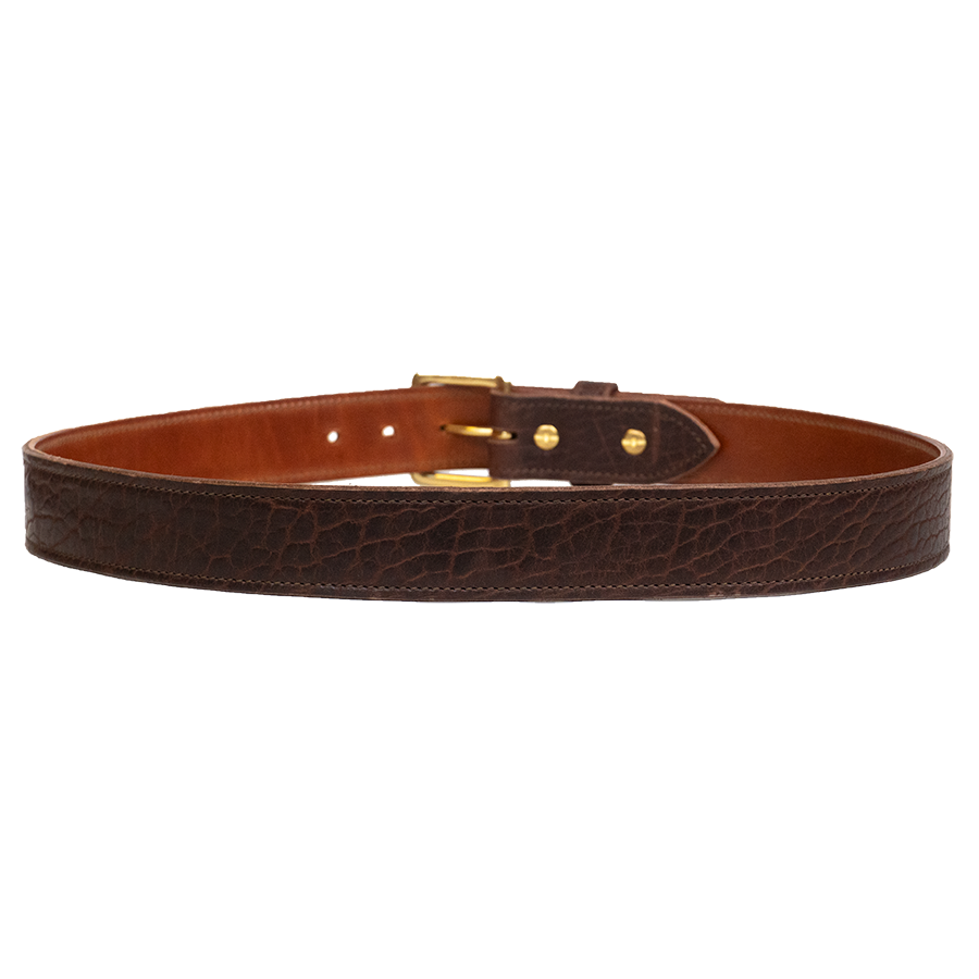 Chocolate Bison Belt