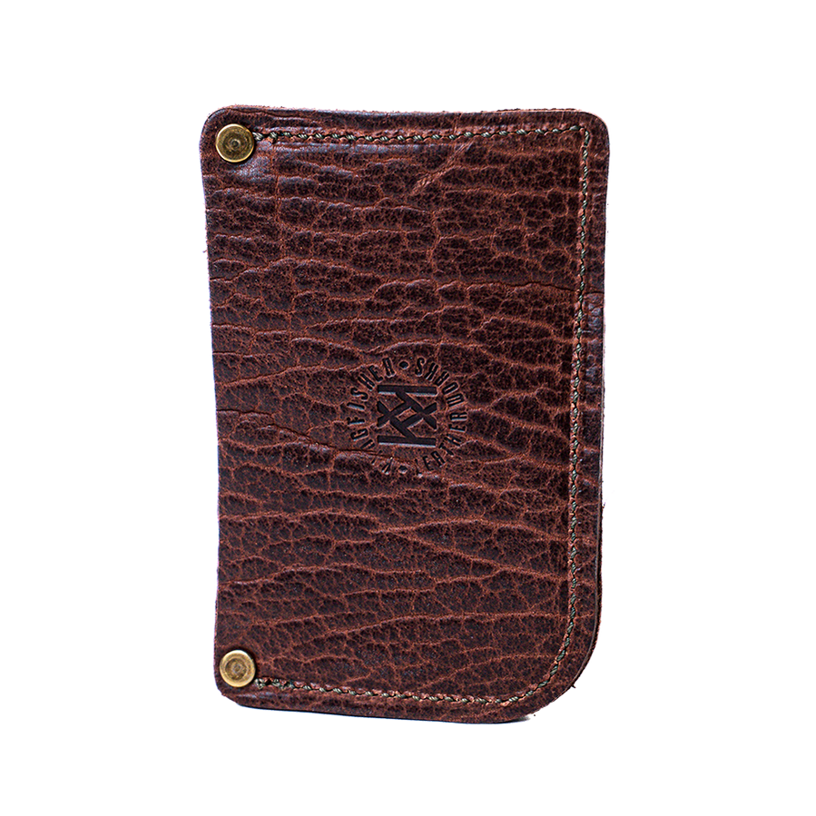 Kingfisher Leatherworks Highland Whisky Glass Case
